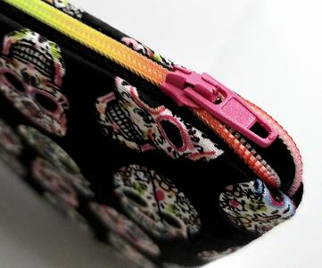 Täschchen "Mini Skull" DIY Materialpackung Nr. 2